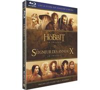 Le Hobbit Et Le Seigneur Des Anneaux, Les Trilogies - Version Cinéma - Blu-Ray