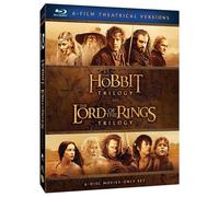 Le Hobbit Et Le Seigneur Des Anneaux, Les Trilogies - Version Cinéma - Blu-Ray