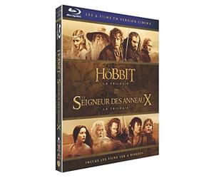 Le Hobbit et Le Seigneur des Anneaux, les Trilogies - Version Cinema [Blu-Ray]