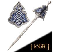 Le Hobbit - Glamdring epee taille reelle Gandalf + Plaque NN1245 Décoration