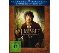 Le Hobbit - Un voyage inattendu Extended Edition [3D Blu-ray] NEUF...