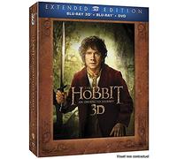 Le Hobbit 1 : Un Voyage Inattendu – Blu-ray 3D + Blu-ray + DVD – Version longue – Combo
