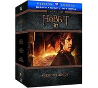 Le Hobbit - Version Longue - La Trilogie - Coffret Blu-Ray 3D + Blu-Ray [Version longue - Blu-ray 3D + Blu-ray + DVD + Copie digitale]