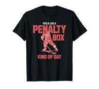 Le Hockey Amusant Ressemble à Une boîte de pénalité Type de Jour T-Shirt