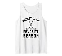 Le Hockey est ma Saison préférée (Blague Amusante sur Un Joueur de Hockey) Débardeur