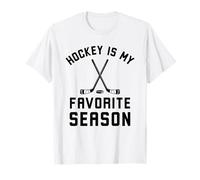 Le Hockey est ma Saison préférée (Blague Amusante sur Un Joueur de Hockey) T-Shirt
