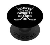 Le Hockey Vintage est ma Saison préférée PopSockets PopGrip Adhésif