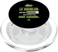 Le houblon est Une Plante Donc la bière est Une Salade PopSockets PopGrip pour MagSafe