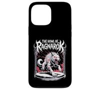 Le hurlement du Loup de Ragnarok : la Saga des mythes des Guerriers Nordiques Vikings Coque pour iPhone 13 Pro Max