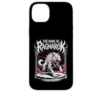 Le hurlement du Loup de Ragnarok : la Saga des mythes des Guerriers Nordiques Vikings Coque pour iPhone 14 Plus