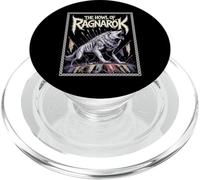 Le hurlement du Loup Viking de Ragnarok, Guerrier de la mythologie Nordique PopSockets PopGrip pour MagSafe