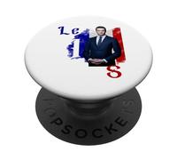 Le J c'est Le S Cadeau Bardella Rassemblement 2027 Francais PopSockets PopGrip Interchangeable
