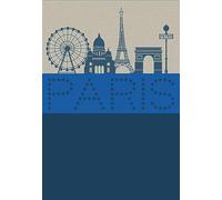 Le Jacquard Français 28544 Paris Lumiere Nuit Torchon Coton 50 x 70 cm