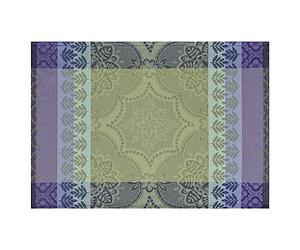 Le Jacquard Français Bastide 25565 Lot de 2 sets de table enduits Olive 52 x 38 cm