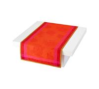 LE JACQUARD FRANÇAIS - Chemin de Table Parfums de Bagatelle Capucine - Rectangulaire - 55 x 150 cm