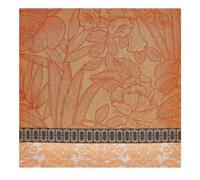 Le Jacquard Français Escapade Tropicale Goyave Lot de 4 serviettes en lin 58 x 58 cm