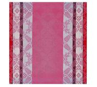 Le Jacquard Français Mumbai Lot de 4 serviettes en coton fuchsia 50 x 50 cm