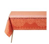 LE JACQUARD FRANÇAIS Nappe enduite Mumbai Marigold 175 x 250 cm en coton