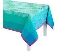LE JACQUARD FRANÇAIS - Nappe Parfums de Bagatelle Hortensia - Rectangulaire - 175 x 320 cm