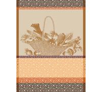 LE JACQUARD FRANÇAIS Potager d'Hiver Potiron Torchon en coton 60 x 80 cm