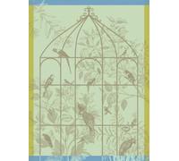 LE JACQUARD FRANÇAIS Sonate Pivert Torchon en coton 60 x 80 cm