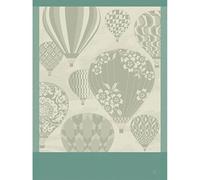 LE JACQUARD FRANÇAIS - Torchon - CAPPADOCE Vert Eau