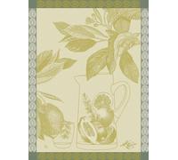 Le Jacquard Français Torchon Eaux De Citrons Yuzu 60 x 80 cm Coton