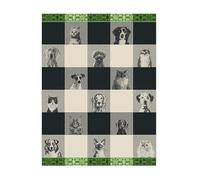 LE JACQUARD FRANÇAIS Torchon TRUFFES BLACK, 60 x 80 cm, 100 % coton