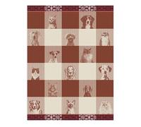 LE JACQUARD FRANÇAIS Torchon TRUFFES Brown 60 x 80 cm, 100 % coton