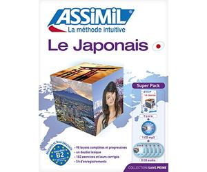 Le japonais Super pack (4 CD Audio et 1 CD MP3)