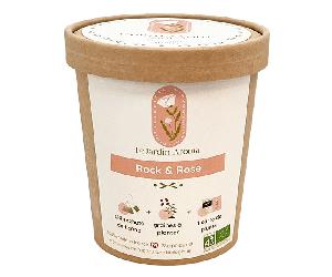 Le jardin Aromatique Infusettes Rock & rose en pot x12