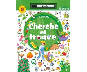 Le jardin - Cherche et trouve - Laura Penone - Piccolia - broché - Document jeunesse