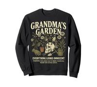 Le Jardin de Grand-mère Tout a l'air Innocent Jardinage Amusant Sweatshirt