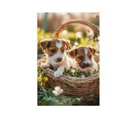 Le Jardin est plutôt Grand，Puzzle 1000 Pièces Puzzle en Bois d'impression Haute Définition Défiez Le Problème Stimuler La Créativité Jeu Interactif（75x50cm）-AJ13