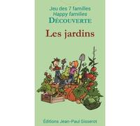 Le jardin Jeu des 7 familles - Collectif - Gisserot Editions - Boîte ou accessoire - Document jeunesse