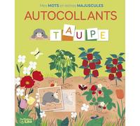 Le jardin - Mes mots en lettres majuscules -autocollants - Dès 4 ans