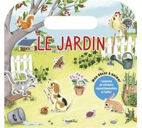 Le jardin - Mon décor à animer - Céline Chevrel - Rusti Kid - Jeux livres objets