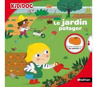 Le jardin potager - Livre animé Kididoc - Dès 4 ans