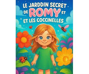 Le Jardin Secret de Romy et les Coccinelles: Un matin, Romy découvre un petit portail caché derrière les fleurs du jardin... Un livre de coloriage et d’histoire pour les enfants de 2 à 5 ans.