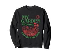 Le Jardin Self-Care avec des Plantes est ma thérapie de résilience Sweatshirt