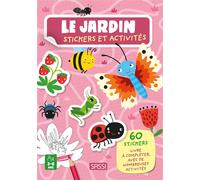 Le jardin. Stickers et activités 60 stickers livre à compléter, avec de nombreuses activités - Valentina Bonaguro - Sassi - broché - Document jeunesse