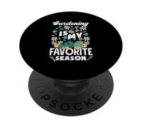 Le Jardinage est ma Saison préférée Jardinage Amusant PopSockets PopGrip Adhésif