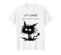 Le Jeu Crazy Cat Look at The Crazy Cat Game est trop drôle T-Shirt