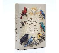 Le jeu de cartes oracle de la signification spirituelle des oiseaux, cartes oracle en anglais, cartes de jeu de guidance de divination spirituelle OiseauxPapetier