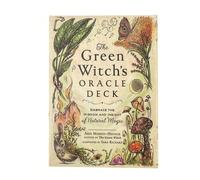 Le Jeu de Cartes Oracle de la Sorcière Verte, Adapté Pour les Rassemblements Oracle de la sorcière verte,Tarot d'anatomie antiquePapetier