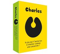 Gigamic Jeu d'ambiance Le Jeu de Charles – Karaoké & Blind Test – Dès 14 ans, jusqu'à 12 joueurs