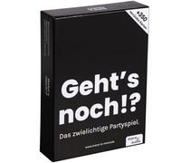 Le jeu de fête louche de more is more - 380 cartes à jouer pour des soirées de jeu amusantes avec des amis, parfait pour le Nouvel An, Noël et les anniversaires