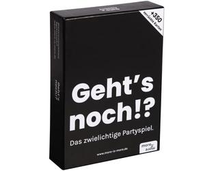 Le jeu de fête louche de more is more - 380 cartes à jouer pour des soirées de jeu amusantes avec des amis, parfait pour le Nouvel An, Noël et les anniversaires