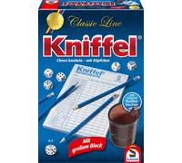 Le jeu de kniffel. Ligne classique