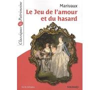 Le Jeu de l'amour et du hasard (Classiques & Patrimoine n°16) de Marivaux (2012) Poche